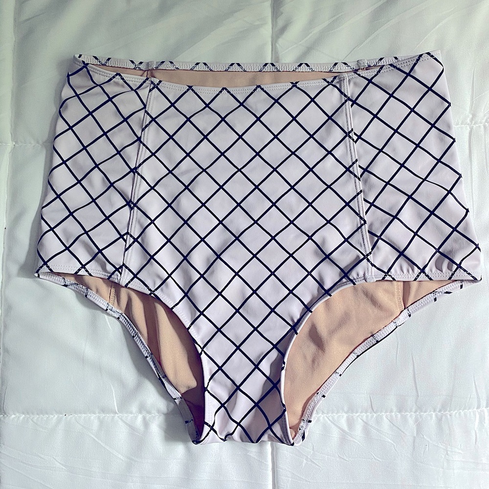 Kortni Jeane High Waisted Swim Bottoms